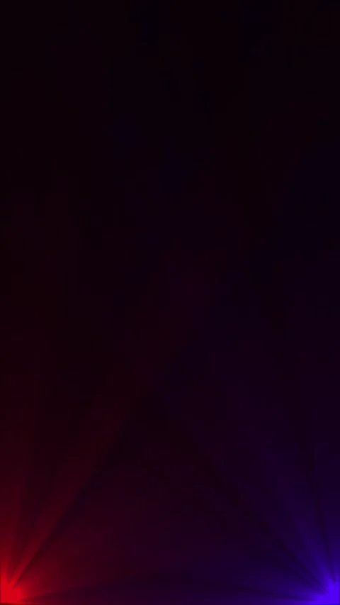 Red and blue beams of light move outwards. Video stock 331898327