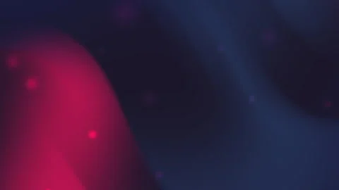 Red and blue blurred abstract shapes have subtle glowing points. Stock Footage 295015636