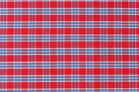 Red and blue checkered pattern texture background Resolution and high quality Stock Photos