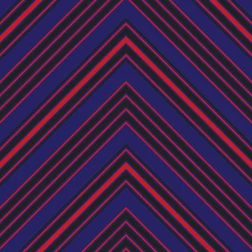 Red and Blue Chevron Diagonal Stripes seamless pattern background イラスト素材