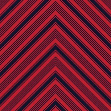 Red and Blue Chevron Diagonal Stripes seamless pattern background Stock Illustration