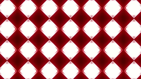 Red and Blue Diamond Pattern Tile Lights Stock-Footage 220235244