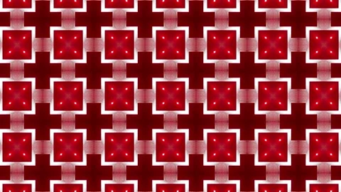 Red and Blue Dotted Tile Pattern Lights Stock Footage 220235209