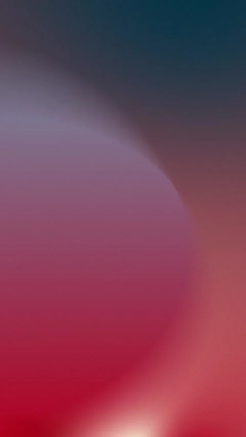 Red and blue gradient background with soft, curved shapes in seamless loop. 4K. Stock Footage 309856184