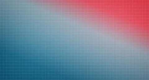 Red and Blue Gradient Grid Pattern Stock Illustration