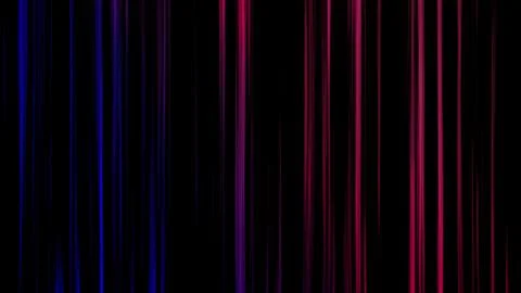 Red and blue gradient render 3d. Abstract lines moving neon 3d background. High Illustrazione stock