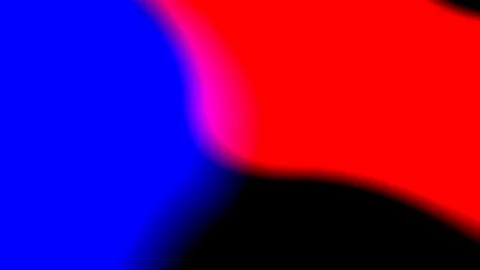 Red And Blue Light Leaks On Black Background. Stock Footage 107398980