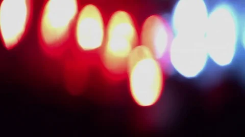 Red and blue lights 2 Stock-Footage 75428074