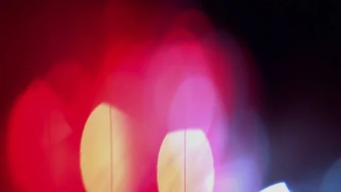 Red and blue lights 3 Stock Footage 75428101