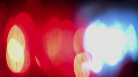 Red and blue lights Video stock 75427833