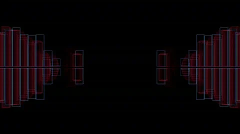 Red and blue motion background  Stock Footage 344879