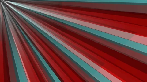 Red and blue rays Stock Footage 124518383