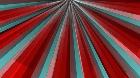 Red and blue rays Stock Footage 124518481