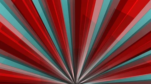 Red and blue rays Stock Footage 124518547