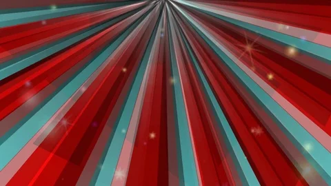 Red and blue rays Stock Footage 124520241