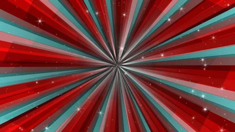 Red and blue rays Stock Footage 124520244