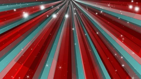 Red and blue rays Stock Footage 124520371