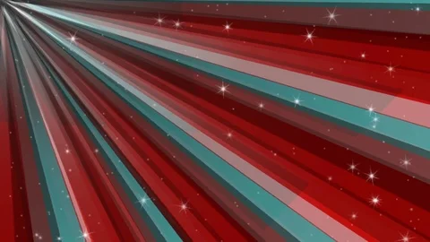 Red and blue rays Stock Footage 124520411