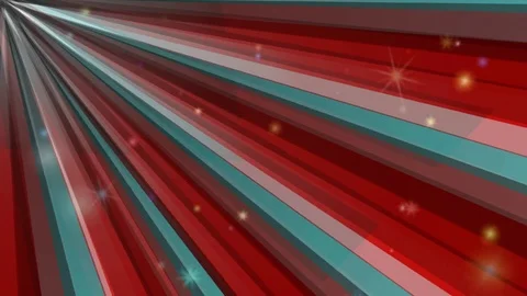 Red and blue rays Stock Footage 124520416