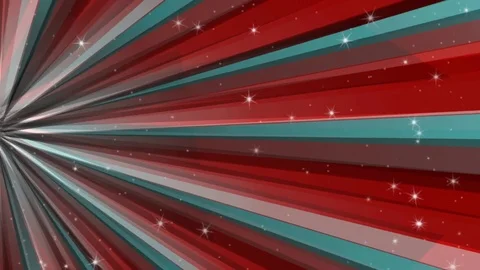 Red and blue rays Stock Footage 124520429