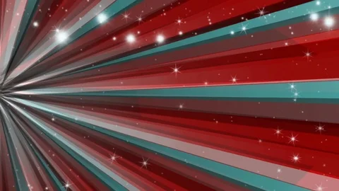 Red and blue rays Stock Footage 124520448