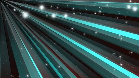 Red and blue rays Stock Footage 124520495