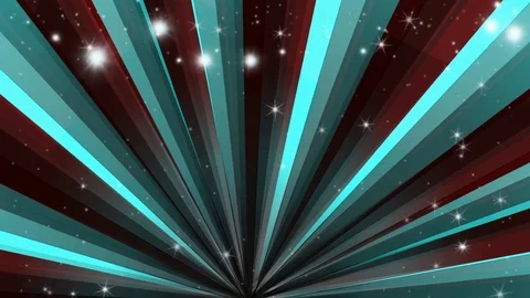 Red and blue rays Stock Footage 124520538