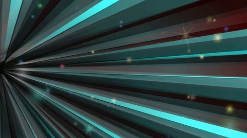 Red and blue rays Stock Footage 124520655