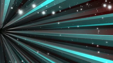 Red and blue rays Stock Footage 124520677