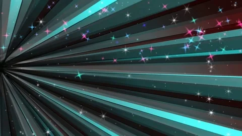 Red and blue rays Stock Footage 124520678