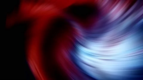 Red and Blue shining on a dark background. . Northern Lights. Stock Footage 167225892