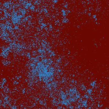 Red and Blue Speckled Paint Texture Background Stock Illustration