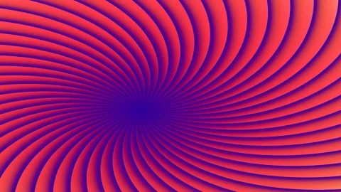 Red and Blue Spirals Looping Up and Down the Frame Endlessly Video stock 113958200