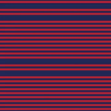 Red and Blue Stripe seamless pattern background in horizontal style Illustrazione stock