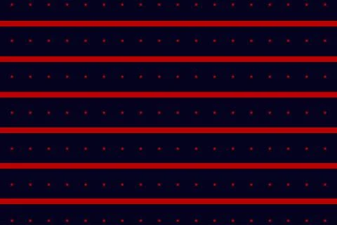 Red and blue texture with dots vector illustration. Clothes fabric Stock Illustration