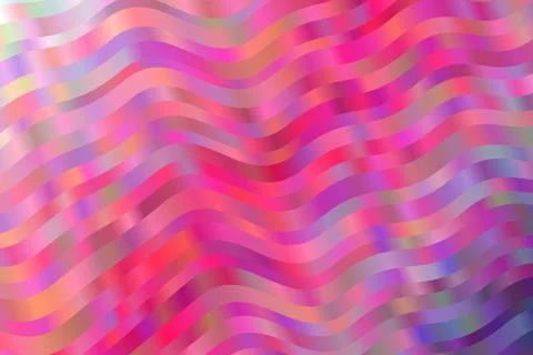 Red and blue waves abstract vector background. Simple pattern. Stock Illustration