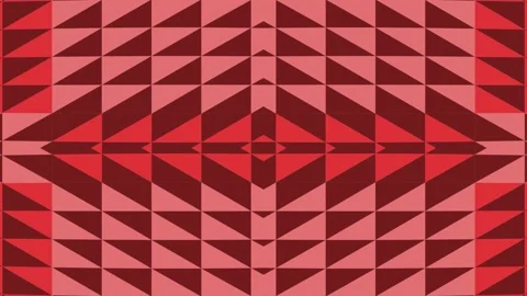 Red and crimson geometric pattern of triangles Stock Footage 331649029