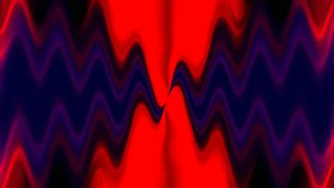 Red and dark blue waveform astract background Stock Illustration