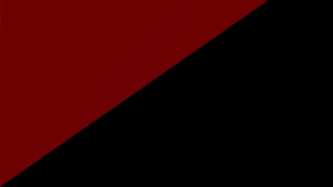 Red and dark red abstract geometric shapes an background featuring two Vídeo Stock 333193981