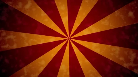 Red and gold circus carnival rotate animation background looped 库存影片 337237019