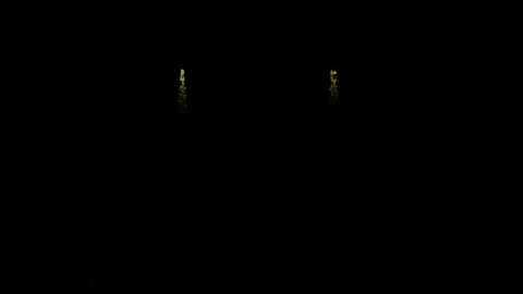 Red and gold straight Video stock 311027304