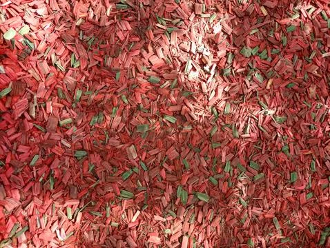 Red and gray rectangular large sawdust Stock Photos