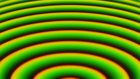 Red and Green Abstract Bubble Background VJ Loop in 4K Stock Footage 307688816