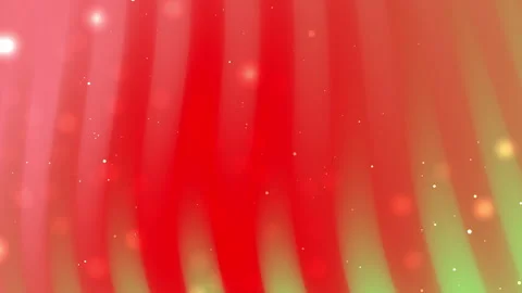 Red and green blurred lines with small light spots Stock Footage 293552070