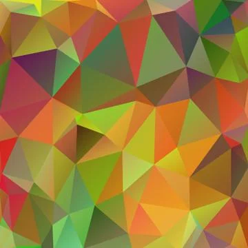 Red and green gradient abstract background of triangles 스톡 일러스트