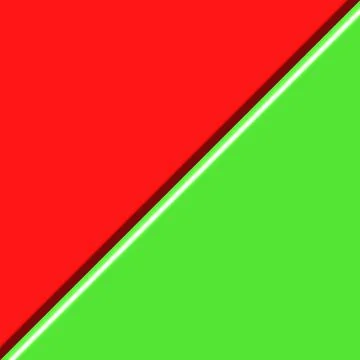 Red and Green Stock Illustration