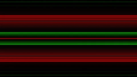 Red and Green Neon Lines Moving From Center Background VJ Loop in 4K Stockbeeldmateriaal 344579841