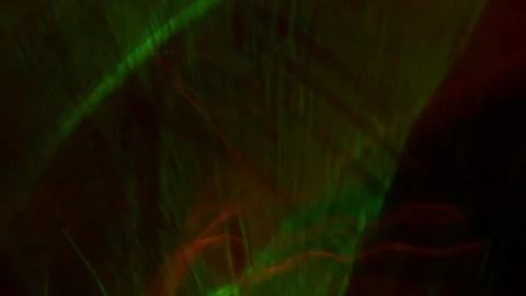 Red And Green Strobe Like Light In Black Studio Stock Footage 219285476