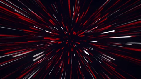 Red and grey light speed Stock Footage 254672170