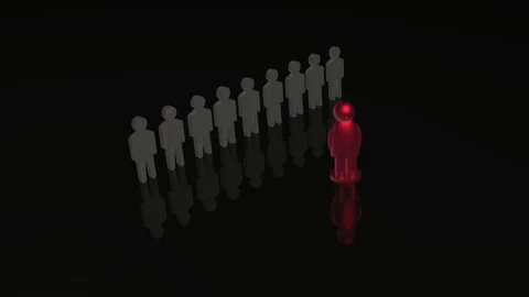 Red and grey mans Stock Footage 104162121